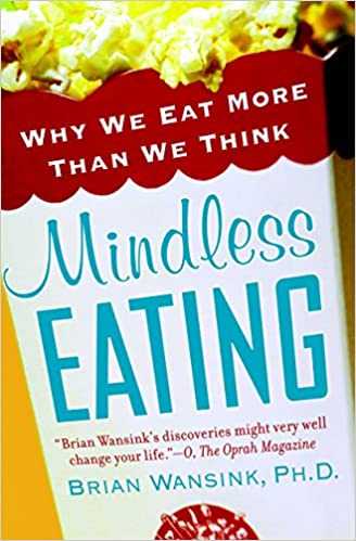 Title page of the book, Mindless EATING by Brian Wansink, PH.D. | SOSA Medical Aesthetics in Tampa, FL