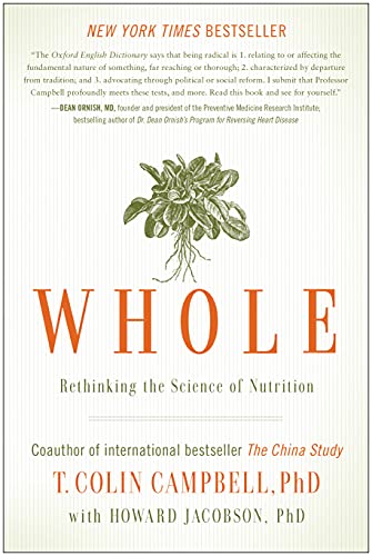 Title page of the book, WHOLE Rethinking the Science of Nutrition | SOSA Medical Aesthetics in Tampa, FL