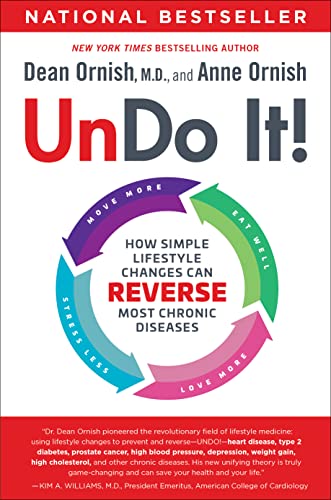 Title page of the book, UnDo It! by Dean Ornish , M.D. and Anne Ornish | SOSA Medical Aesthetics in Tampa, FL